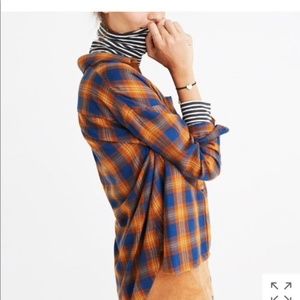 Madewell Plaid Flannel